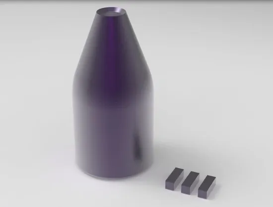 Zgp-Kristall Nichtlinearer Kristall